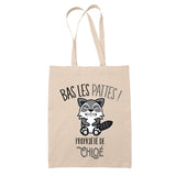 Sac tote bag réutilisable coton shopping Fête des Mères Mamie Famille Idée Cadeau anniversaire Noël Travail Boulot Métier Départ Retraite Collègue Femme