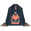 sac a dos femme bleu coton recycle avec pochette cadeau original pour collegue amie prof ou soeur idee cadeau femme noel anniversaire secret santa ou depart a la retraite sac pratique chic et ecoresponsable design breton elegant