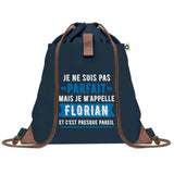 sac a dos homme bleu coton recycle avec pochette idee cadeau utile pour collegue papa ou ami cadeau homme noel anniversaire secret santa ou depart a la retraite sac durable pratique et robuste design sobre et elegant