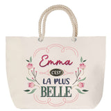 Sac Fête des Mères Mamie Famille Idée Cadeau anniversaire Noël Travail Boulot Métier Départ Retraite Collègue Femme cabas shopping plage