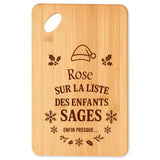 Planche à découper cadeau Noël famille amis papa maman mamie papi, idée cadeau apéro et cuisine, Secret Santa