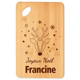 Planche à découper cadeau Noël famille amis papa maman mamie papi, idée cadeau apéro et cuisine, Secret Santa