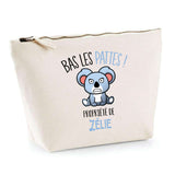 Trousse pochette de rangement maquillage Fête des Mères Mamie Famille Idée Cadeau anniversaire Noël Travail Boulot Métier Départ Retraite Collègue Femme