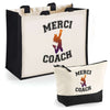 Cabas homme ou femme sac plage ou shopping tote bag pochette trousse Idée cadeau original pour anniversaire Noël travail départ retraite collègue famille fete des mères fetes des pères papa maman mamie papi