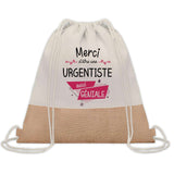 Sac Fête des Mères Mamie Maman Cadeau anniversaire Noël Travail Métier Départ Retraite Collègue Femme cabas shopping plage