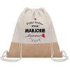 Sac Fête des Mères Mamie Maman Cadeau anniversaire Noël Travail Métier Départ Retraite Collègue Femme cabas shopping plage