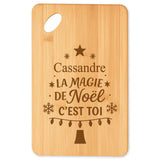 Planche à découper cadeau Noël famille amis papa maman mamie papi, idée cadeau apéro et cuisine, Secret Santa