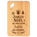 Planche à découper cadeau Noël famille amis papa maman mamie papi, idée cadeau apéro et cuisine, Secret Santa