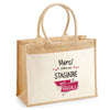 Sac Fête des Mères Mamie MAman Soeur Femme Famille Idée Cadeau anniversaire Noël Travail Boulot Métier Départ Retraite Collègue Femme cabas shopping plage