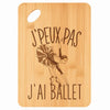 Planche bambou gravée personnalisée femme homme idée cadeau Fête des Mères Fête des Pères apéro papa maman prénom cuisine plateau fromage