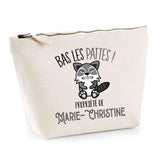 Trousse pochette de rangement maquillage Fête des Mères Mamie Famille Idée Cadeau anniversaire Noël Travail Boulot Métier Départ Retraite Collègue Femme