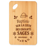 Planche à découper cadeau Noël famille amis papa maman mamie papi, idée cadeau apéro et cuisine, Secret Santa