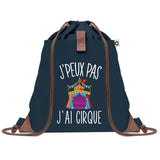 sac a dos bleu coton recycle avec pochette idee cadeau originale pour collegue ami prof ou membre de la famille cadeau mixte noel anniversaire secret santa ou depart au travail sac leger pratique et ecologique design breton moderne