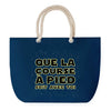 Sac de plage Bleu anse corde Course à Pied soit avec toi