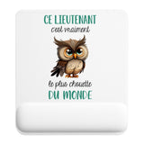 Tapis de souris ergonomique avec repose-poignet, accessoire bureau pour femme et homme, fête des pères, cadeau pas cher, idée cadeau fête des mères, secret santa, départ à la retraite, télétravail et gaming