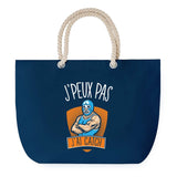 Sac de plage Bleu anse corde J'peux Pas Catch