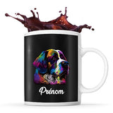 Mug personnalisable Prénom Saint Bernard