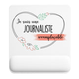 Tapis de souris ergonomique avec repose-poignet, accessoire bureau pour femme et homme, fête des pères, cadeau pas cher, idée cadeau fête des mères, secret santa, départ à la retraite, télétravail et gaming