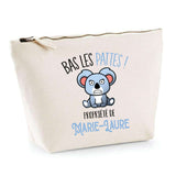 Trousse pochette de rangement maquillage Fête des Mères Mamie Famille Idée Cadeau anniversaire Noël Travail Boulot Métier Départ Retraite Collègue Femme