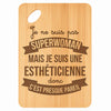 Planche bambou gravée personnalisée femme idée cadeau Fête des Mères apéro 30×20 prénom cuisine plateau fromage anniversaire noel maman mamie