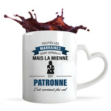 Mug personnalisé, idée cadeau pour maman, femme collègue saint valentin Noël, anniversaire, fête des mères Secret Santa
