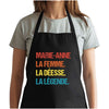 Cadeau Cuisinier cuisinière mère maman papa père mamie papi Vêtement Blouse de protection Barbecue Jardinage Tablier de Travail Tâches ménagères 