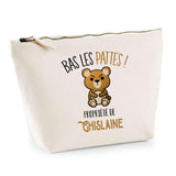 Trousse pochette de rangement maquillage Fête des Mères Mamie Famille Idée Cadeau anniversaire Noël Travail Boulot Métier Départ Retraite Collègue Femme