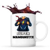 Sac Fête des Mères Mamie Famille Idée Cadeau anniversaire Noël Travail Boulot Métier Départ Retraite Collègue Femme cabas shopping plage