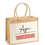 Sac Fête des Mères Mamie MAman Soeur Femme Famille Idée Cadeau anniversaire Noël Travail Boulot Métier Départ Retraite Collègue Femme cabas shopping plage