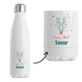 Bouteille Joyeux noël Soeur Cerf