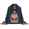 sac a dos femme bleu coton recycle avec pochette cadeau original pour collegue amie prof ou soeur idee cadeau femme noel anniversaire secret santa ou depart a la retraite sac pratique chic et ecoresponsable design breton elegant