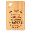 Planche à découper cadeau Noël famille amis papa maman mamie papi, idée cadeau apéro et cuisine, Secret Santa