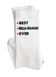 Chaussettes originales en coton, idée cadeau drôle tendance mère maman papa père mamie papi anniversaire noel 