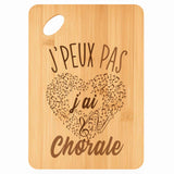 Planche bambou gravée personnalisée femme homme idée cadeau Fête des Mères Fête des Pères apéro papa maman prénom cuisine plateau fromage