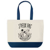 Sac de shopping bleu J'peux pas Waterpolo