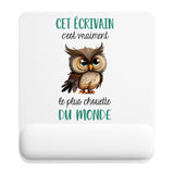 Tapis de souris ergonomique avec repose-poignet, accessoire bureau pour femme et homme, fête des pères, cadeau pas cher, idée cadeau fête des mères, secret santa, départ à la retraite, télétravail et gaming