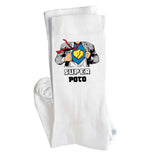 Chaussettes originales en coton, idée cadeau drôle tendance mère maman papa père mamie papi anniversaire noel 