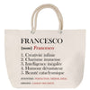 Sac Fête des Mères Mamie Famille Idée Cadeau anniversaire Noël Travail Boulot Métier Départ Retraite Collègue Femme cabas shopping plage