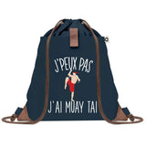 sac a dos bleu coton recycle avec pochette idee cadeau originale pour collegue ami prof ou membre de la famille cadeau mixte noel anniversaire secret santa ou depart au travail sac leger pratique et ecologique design breton moderne