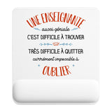 Tapis de souris ergonomique avec repose-poignet, accessoire bureau pour femme et homme, fête des pères, cadeau pas cher, idée cadeau fête des mères, secret santa, départ à la retraite, télétravail et gaming