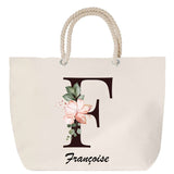 Sac Fête des Mères Mamie Famille Idée Cadeau anniversaire Noël Travail Boulot Métier Départ Retraite Collègue Femme cabas shopping plage