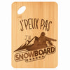 Planche bambou gravée personnalisée femme homme idée cadeau Fête des Mères Fête des Pères apéro papa maman prénom cuisine plateau fromage