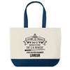 Sac de shopping bleu Livreur Ministère de la Magie