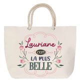 Sac Fête des Mères Mamie Famille Idée Cadeau anniversaire Noël Travail Boulot Métier Départ Retraite Collègue Femme cabas shopping plage