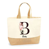 Sac Jute Fête des Mères Fêtes des Pères Mamie Papi Famille Idée Cadeau anniversaire Noël Travail Boulot Métier Départ Retraite Collègue Femme Homme