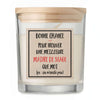 noël cadeau départ retraite travail collègue idée fête des mères boulot soeur grand-mères santa anniversaire femme fille saint valentin mamie maman bougie candle homme papa grand-père soeur frère