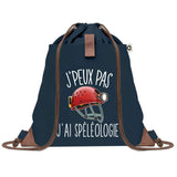 sac a dos bleu coton recycle avec pochette idee cadeau originale pour collegue ami prof ou membre de la famille cadeau mixte noel anniversaire secret santa ou depart au travail sac leger pratique et ecologique design breton moderne