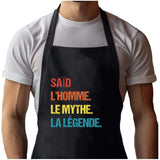 Cadeau Cuisinier cuisinière mère maman papa père mamie papi Vêtement Blouse de protection Barbecue Jardinage Tablier de Travail Tâches ménagères 