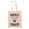 Noël cadeau de départ à la retraite cadeau de fin d'année scolaire idée cadeau cadeau de remerciement anniversaire coach sport sac cabas totebag sac jute