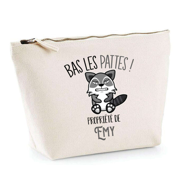 Trousse pochette de rangement maquillage Fête des Mères Mamie Famille Idée Cadeau anniversaire Noël Travail Boulot Métier Départ Retraite Collègue Femme